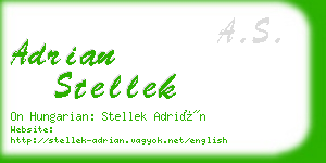 adrian stellek business card